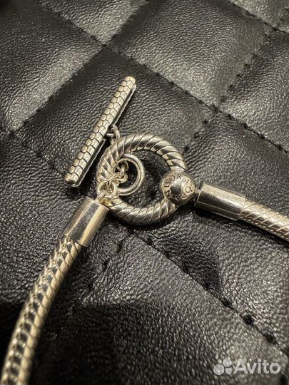 Серебряный браслет Pandora Moments 17 см