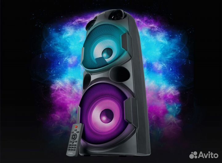 Колонка портативная беспроводная bluetooth sven