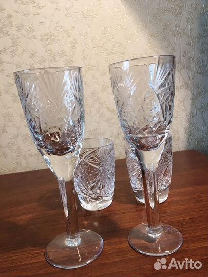 Хрустальные рюмки,фужеры Lyminarc