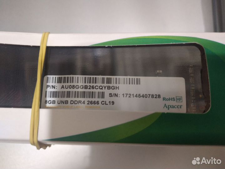 New ddr4 8gb apacer