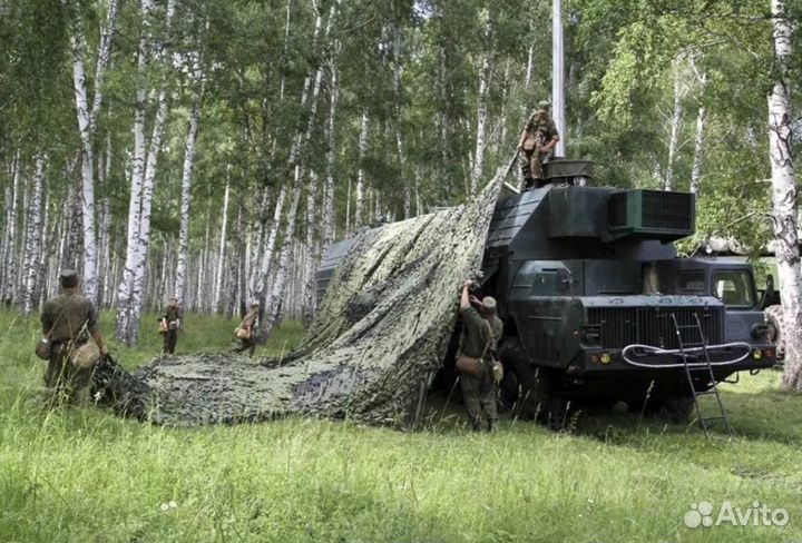 Маскировочная сеть (комплект) мкт-2Л (Лес) 12*18м