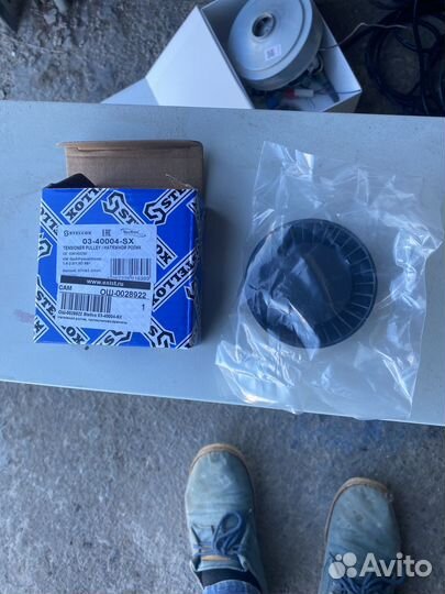 Натяжной ролик на VW Golf/Passat/Vento