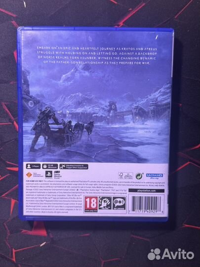 Диск God Of War Ragnarok / Рагнарек