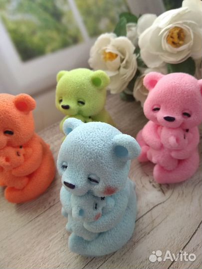 Фигурки животныхдля мыла