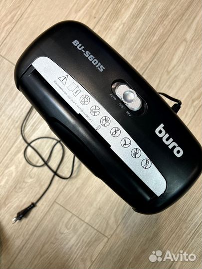 Уничтожитель бумаг шредер buro home BU-S601S