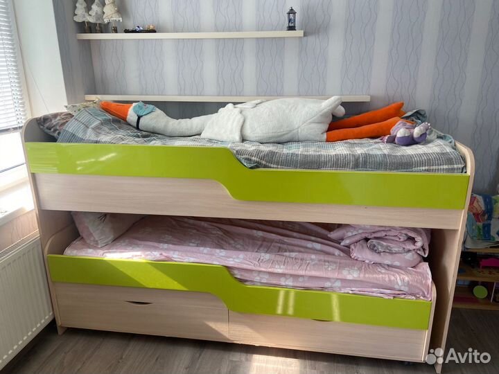 Двухъярусная кровать выдвижная бу Двухъярусная кро