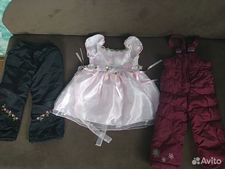 Вещи на девочку от 3 мес до 3,5 лет
