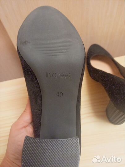 Туфли женские 40 размер замшевые