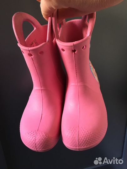 Сапожки и сабо crocs c10