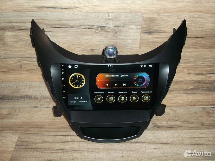 Магнитола Hyundai Elantra Android с камерой