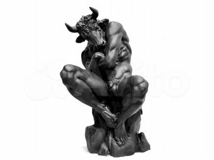 Современная скульптура Минотавр 165 см