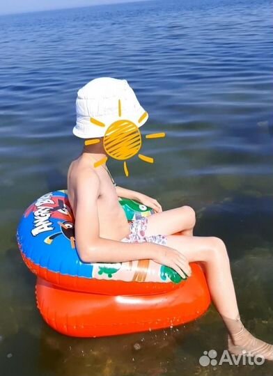 Детское надувное кресло для дома,моря, дачи