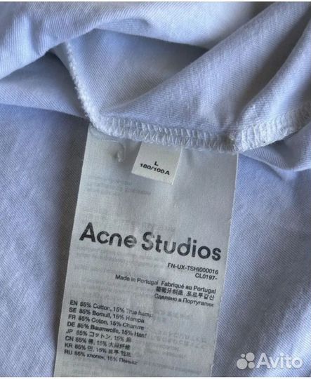 Acne Studios Stockholm лонгслив
