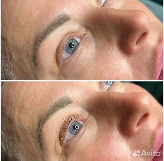 Ламинирование ресниц ботокс окрашивание
