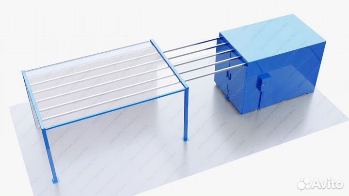 Линия порошковой окраски печь фильтр