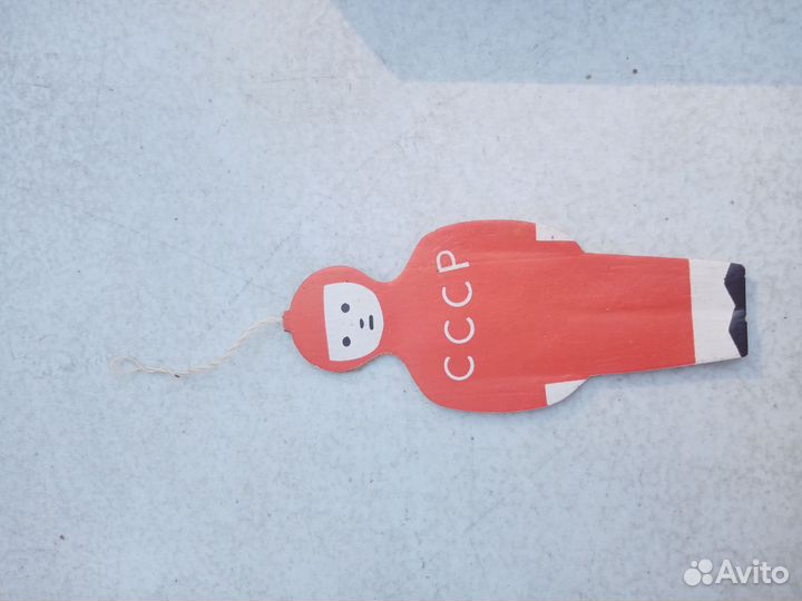 Картонная елочная игрушка СССР