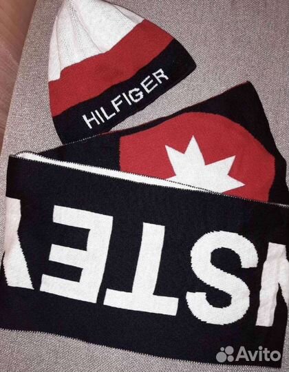 Комплект шапка и шарф женский