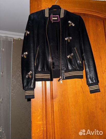 Куртка кожаная женская