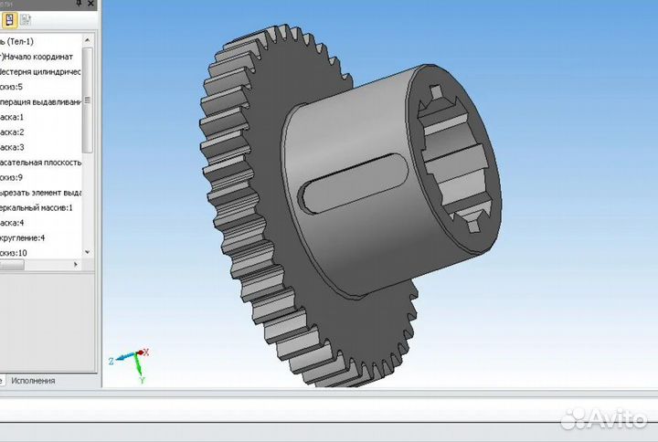 3d моделирование, чертежи. печать 3Dизделий