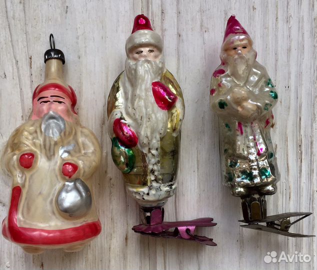 Елочные игрушки СССР