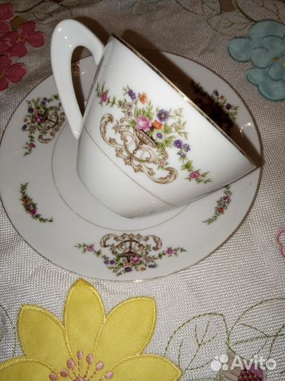 Старинные чайные пары