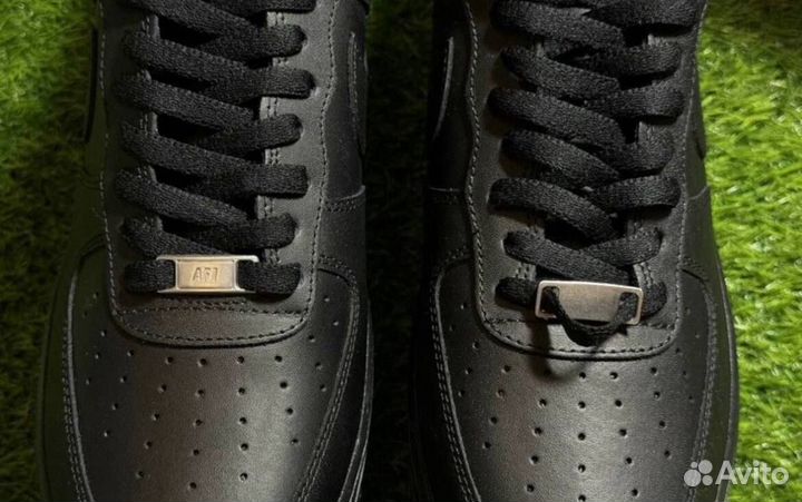 Кроссовки Nike Air Force 1 Black Оригинал