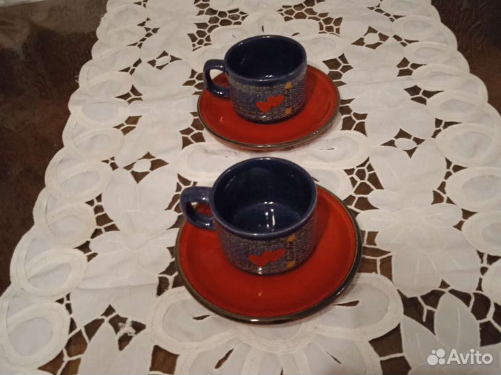 Две кофейных пары, пр-во Югославия, цена за пару