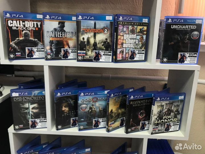 Диски на ps4,ps5