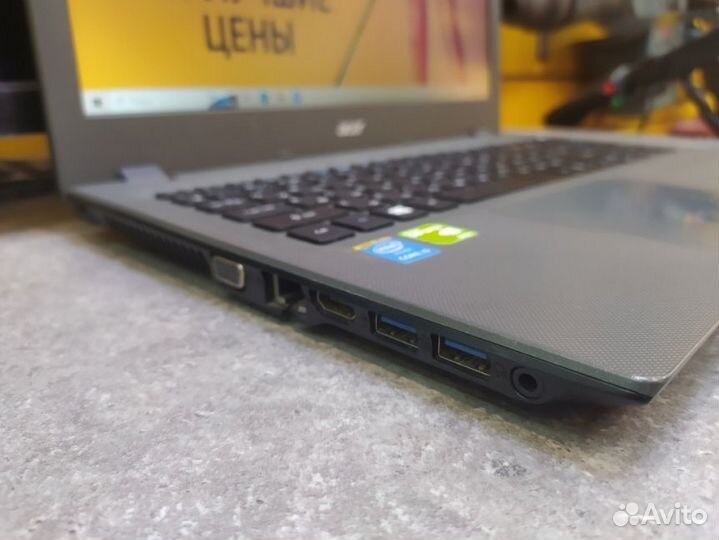 15.6 Ноутбук Acer Aspire E5-573 на i5-5200U