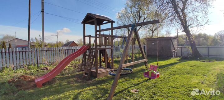 Детская площадка,площадка из дерева,игровая площад