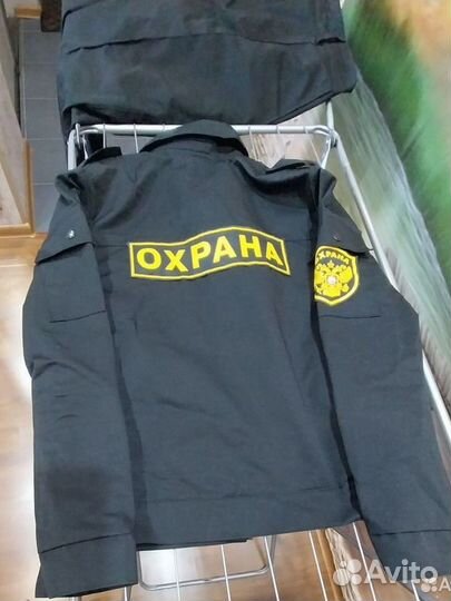 Форма охраны черная+футболка