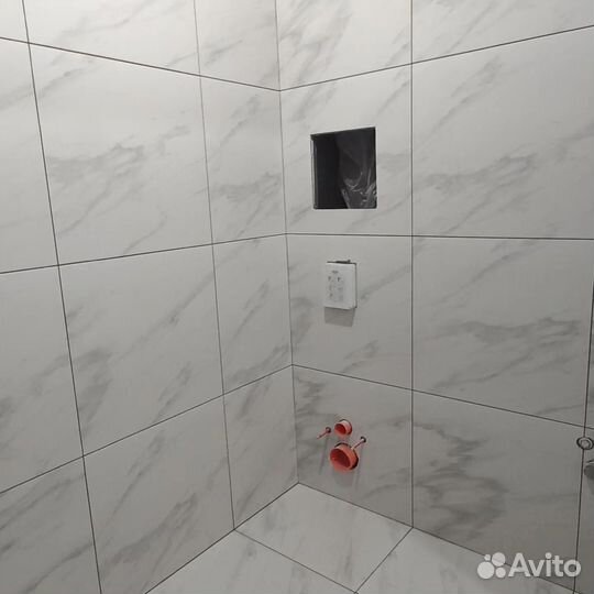 Укладка плитки. Плиточник. Ремонт ванной комнаты