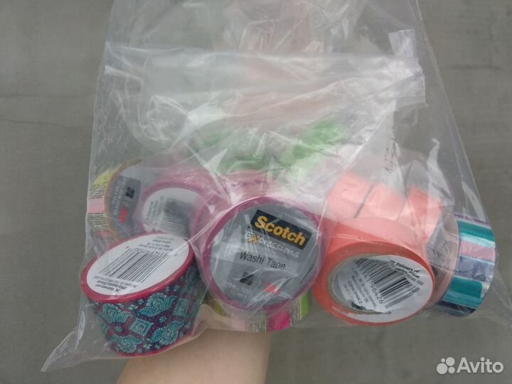 Washi Scoth для декорирования / скрапбукинга