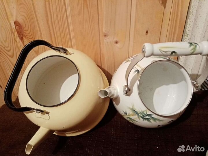 Чайник эмалированный