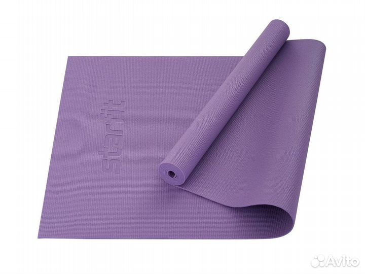 Коврик для йоги и фитнеса Starfit173x61x0,3 см PVC