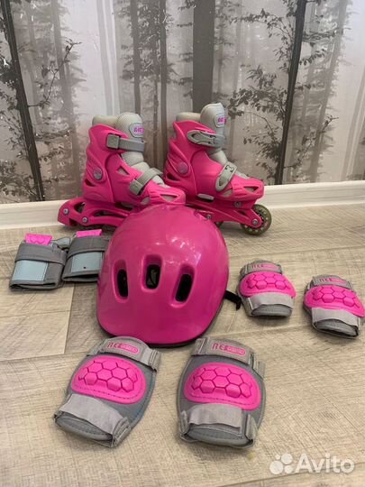 Роликовые коньки детские раздвижные Reaction