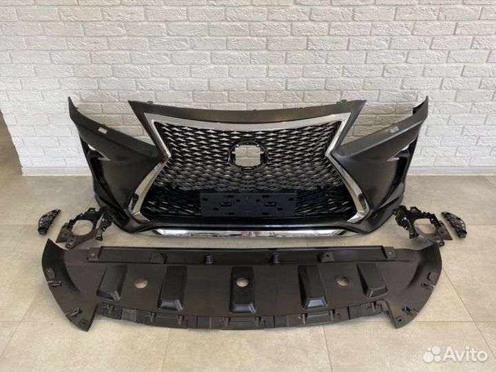 Lexus RX 2009-2014 Бампер передний в 2017+ O7EL1