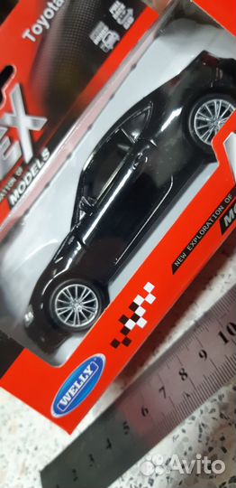 Модель Welly 1:38 Toyota 86 черная