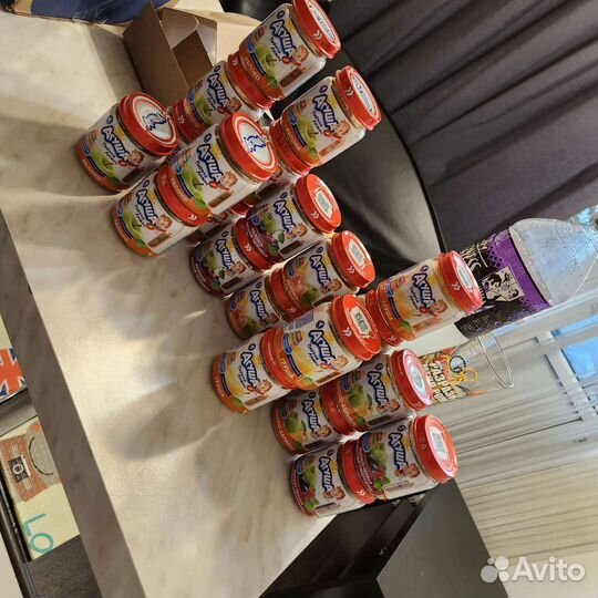 Фруктовое пюре агуша