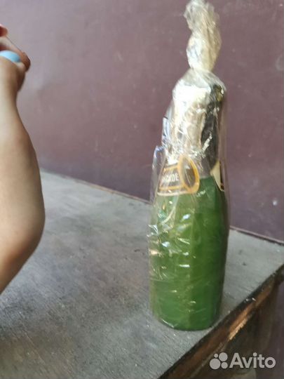 Свеча советское шампанское времен СССР. Новая