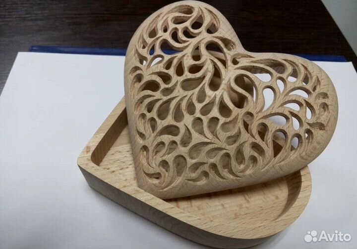 Фрезерная обработка дерева на станке чпу