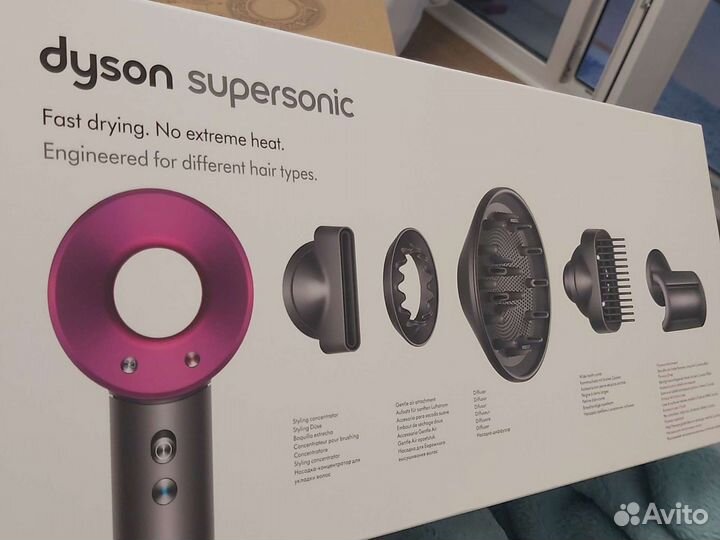 Фен dyson supersonic hd07 оригинал