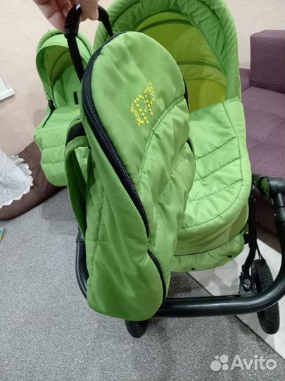 Коляска Zippy 3в1, ходунки 2 шт., прыгунки, комбин