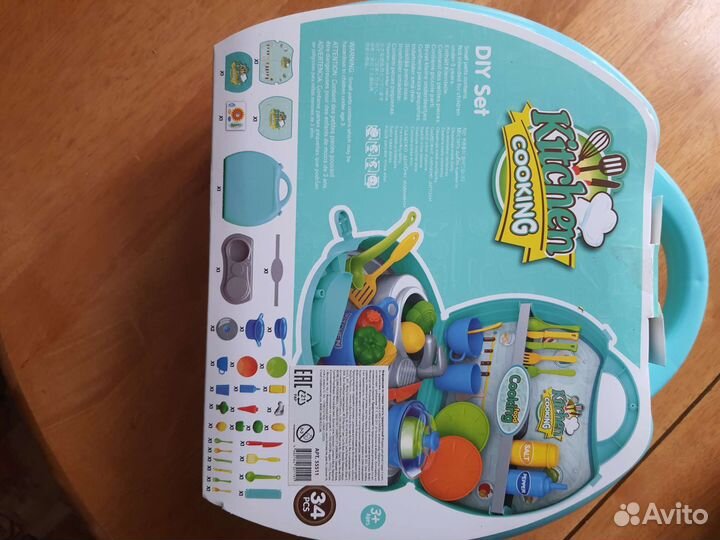 Игровой набор кухонный. Набор продуктов. Кухня