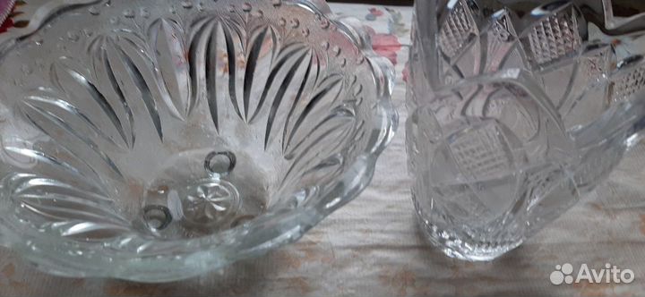 Конфетница и ваза для цветов