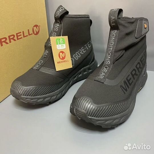 Кроссовки мужские дутыши Merrell c мехом