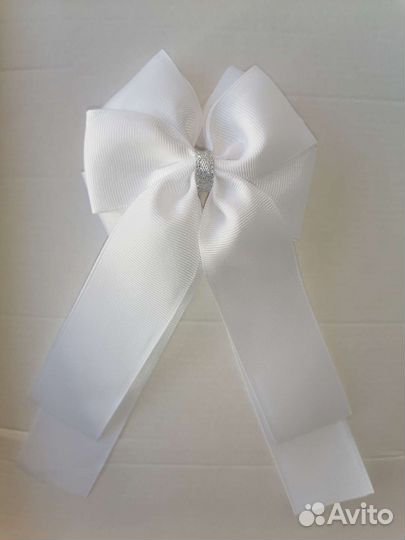 Бант на французской заколке