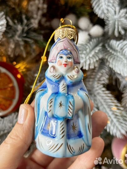 Елочные игрушки лефортовский фарфор
