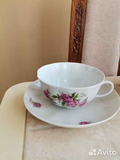 Чайная пара Дулево