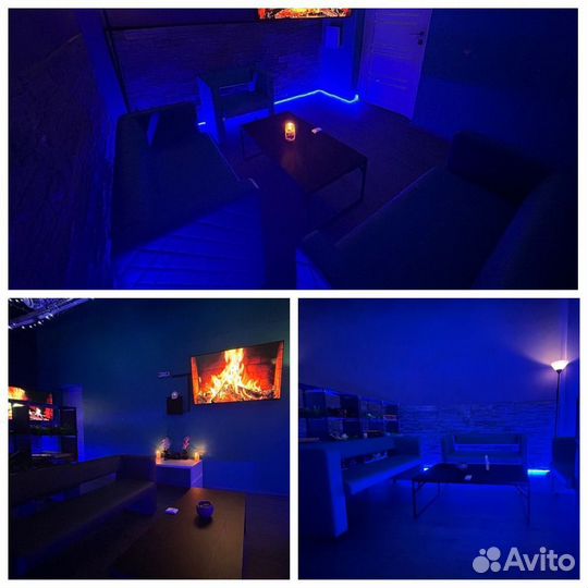 Лофт с бильярдом и караоке для вечеринки